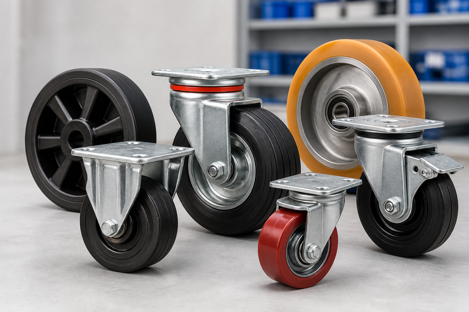 Wheels and casters