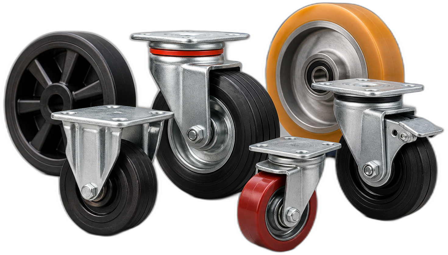 Wheels and casters