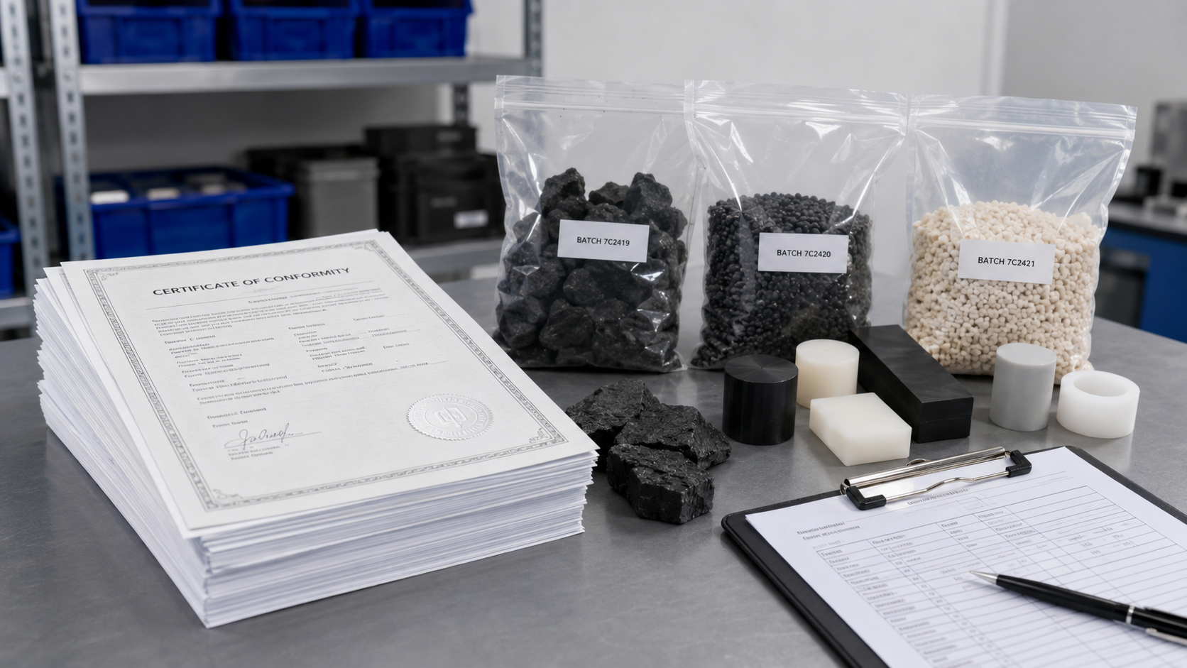 Certified materials
